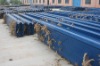 two waves galvanized sprayed guardrail