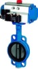 wafer butterfly pneumatic valve (butterfly  valve,valve)