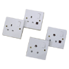 wall socket - wall switch