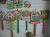 wooden X'MAS decoration/holiday ornament/christmas gifts/christmas crafts/wood crafts