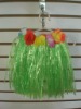 Beautifully flowered hula skirt ,hawaii skirt, fashion grass skirt