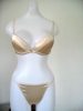 Bra and G-string (satin)