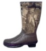 Camouflage neoprene rubber boots(rubber rain boots,men's rain boots,rain boots)
