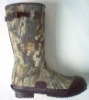 Camouflage rubber boots(rubber rain boots,rubber boots,rain shoes)