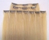 Clip in hair extension, Clip on hair extension,Clips hair, Weft