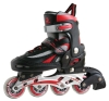 EN71 EN13843 OK MS833LD BLACK/RED INLINE SKATES