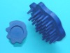 Easy handle Rubber Curry brush
