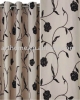 Flock Print Curtain