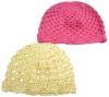Knitted / Knit / Cotton / Winter / Fashion Hat (Hats) V4149 & V4150