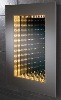 LED infinity bathroom mirror
