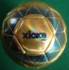 Laser pvc soccer ball, official size soccer ball