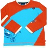 Long Sleeve Round T-shirt(children's wear,kids' wear,knitted wear)