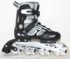 MS835LSG  BLACK WHITE INLINE SKATES
