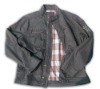 Men's jacket twill garment enzyme washed