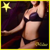 Miduo Full Coverage Bra 4329# & Thong 4768T Set