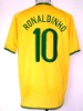Soccer shirt-Brazil 0809   #10 home soccer shirts