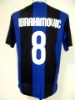 Soccer t-shirts, Inter milan 0809   #8 home soccer t-shirt