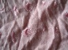 Spun Polyester Embroidered Jersey (Embroidered knitted fabric)
