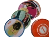 Tin coaster