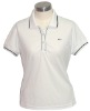 Women's Rib Collar Polar Shirt(ladies t-shirt,polo t-shirt)