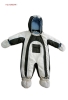 baby's woven ski-overall