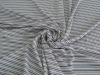 color-striped pique mesh