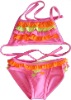 female baby / girl nylon spandex swimwear, bathing suit, beachwear
