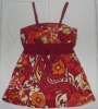 girl's dress 60/40 rayon/polyester ,180g/m2