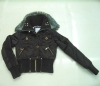 ladies jacket (women's coat, woman's garment)