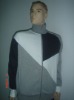 men's knitted zip jacket