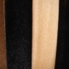 plain flock curtain