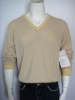 100% Cashmere knitted men's sweater(HYSTR-0126)