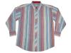 100% Cotton Striped Long Sleeve Oxford Shirt