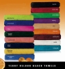 100% Cotton Velour Satin Border Beach Towel (HLWT0014)
