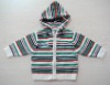 100%Cotton knitted striped children's sweater(HYSTR-0085)