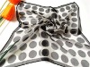 100% Silk Georgette Printed Scarf / Kerchief No.Z040