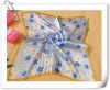 100% Silk Jacquard Printed Scarf / Kerchief /  No.J256
