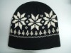 100% acrylic knitted hat
