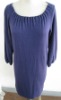 100%acrylic sweater dress