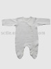 100% certified combed organic cotton Infant Romper