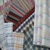 100% cotton 40*40 120*80 yarn dyed shirting fabrics