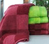 100% cotton jacquard bath towel