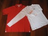 100% cotton piqued mesh T-shirt