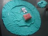100% cotton plain velvet special round beach towel bag