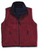 100%polyester polar fleece vest,Men fleece vest,Casual vest