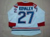 2008 Newest jerseys!!!authentic Canadiens Kovalev #27 hockey jerseys  accept paypal
