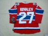 2008 Newest jerseys!!!l Kovalev  #27 hockey jerseys  accept paypal