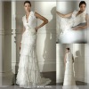 2008 brand-new &graceful wedding dress4730--long  train style