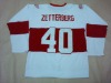 2009   Hockey Jersey Winter Classic jersey  Red Wings #40 Henrik Zetterberg Authentic  White Jersey  Accept Paypal and Drop Ship