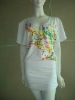 2009 lady's fashion t-shirt